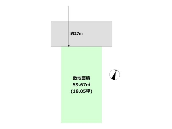 西宮市弓場町の土地