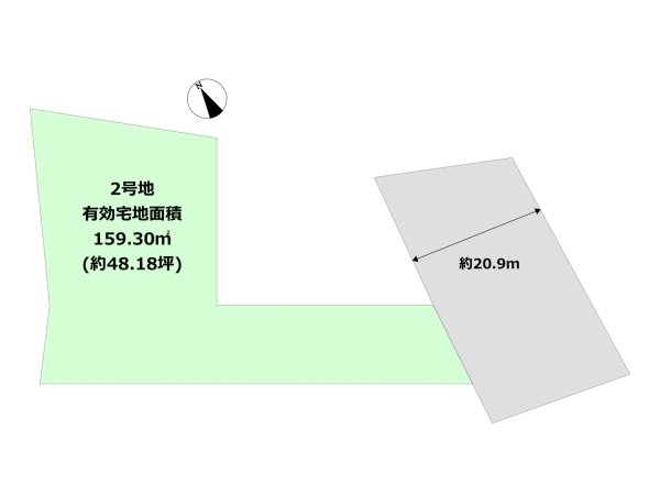 西宮市北名次町の土地
