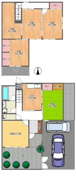 八尾市垣内１丁目の中古一戸建