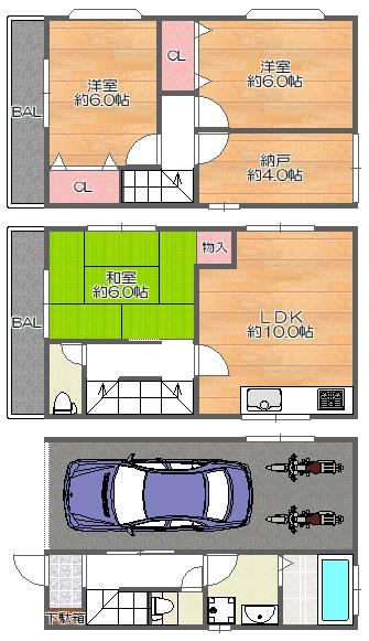 大阪市淀川区加島3丁目の中古一戸建て[120101-47209 大阪市淀川区加島3丁目の中古一戸建て[120101-47209