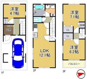 大阪市住之江区御崎１丁目の新築一戸建