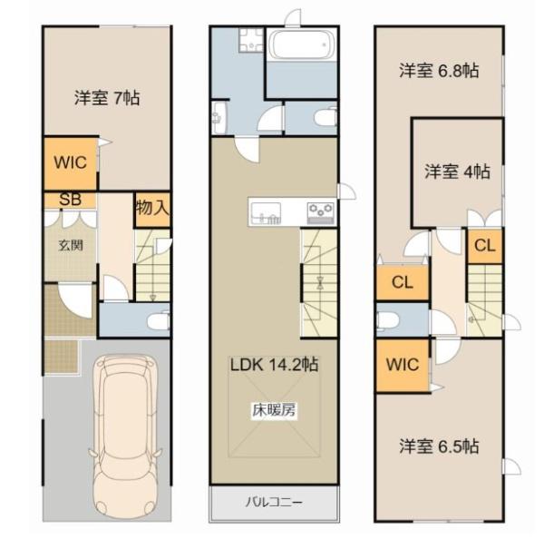 東大阪市岩田町４丁目の中古一戸建て