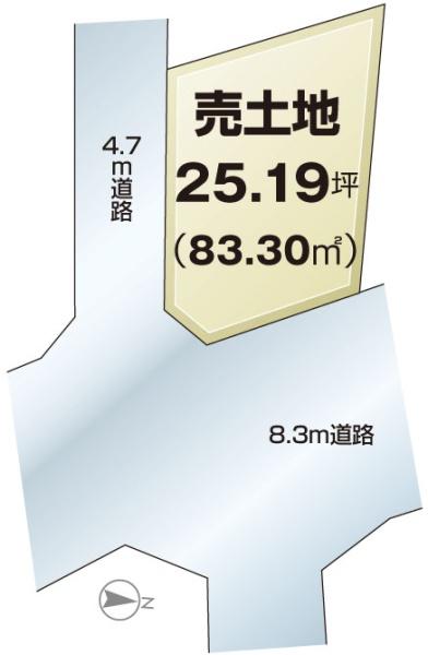 寝屋川市太秦中町の土地