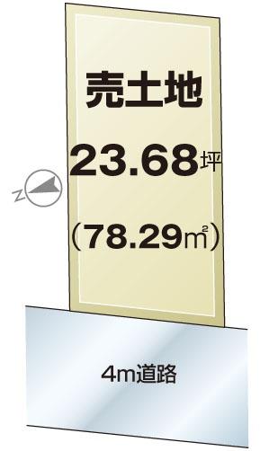 大東市氷野２丁目の土地