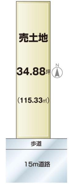 大阪市東住吉区東田辺３丁目の売土地