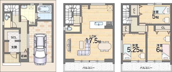 守口市西郷通４丁目の土地
