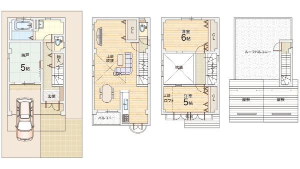 大阪市淀川区加島３丁目の中古一戸建て