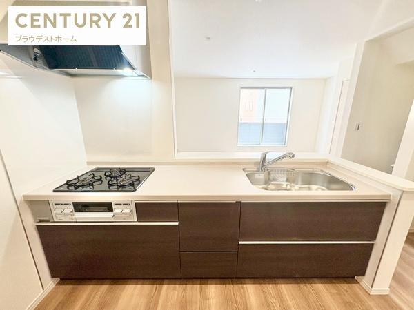 大阪市平野区加美鞍作3丁目の新築一戸建(キッチン)