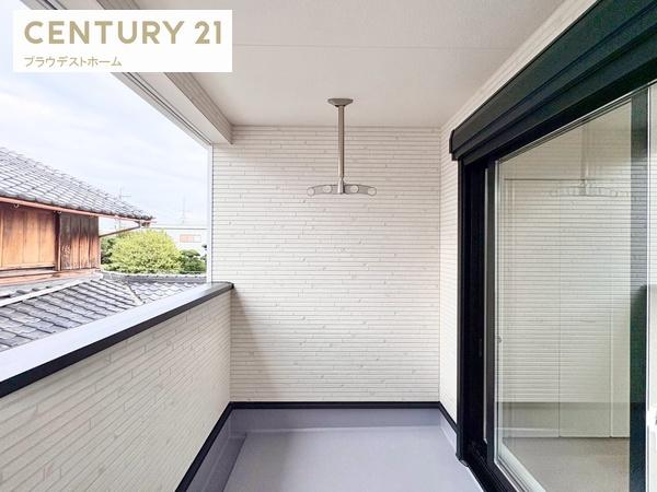 東大阪市布市町1丁目の新築一戸建(バルコニー)