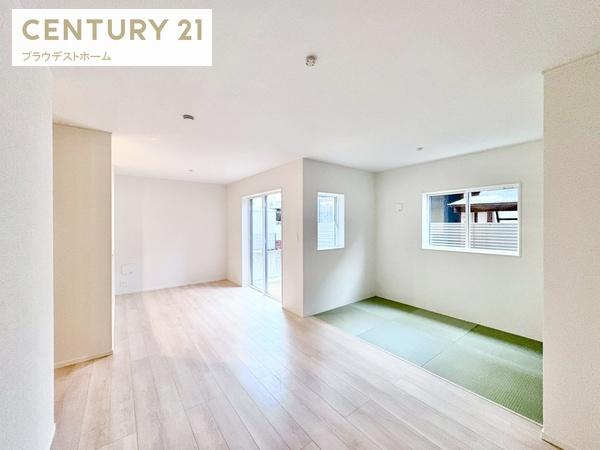 東大阪市布市町1丁目の新築一戸建(リビング)