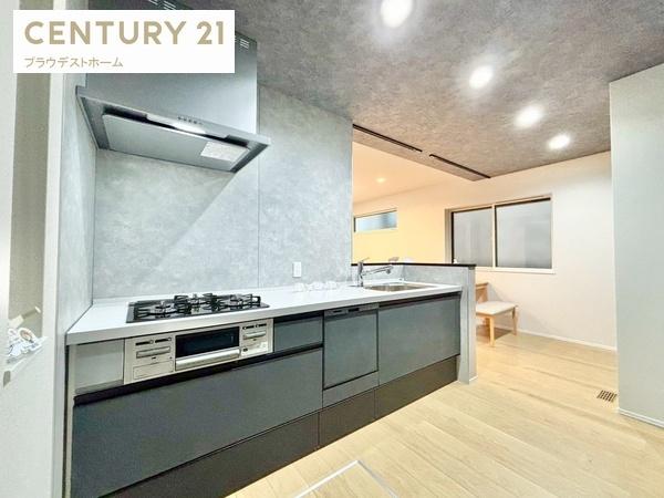 茨木市耳原1丁目の新築一戸建(キッチン)