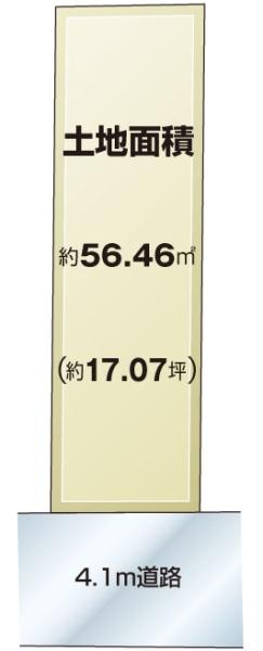 大阪市阿倍野区阪南町３丁目の売土地
