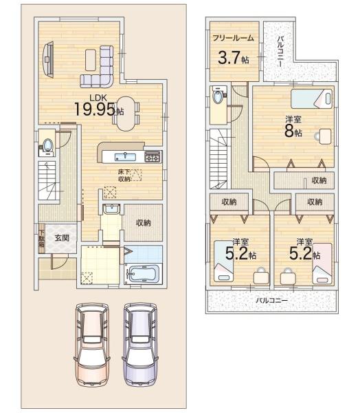 大阪市生野区田島３丁目の新築一戸建