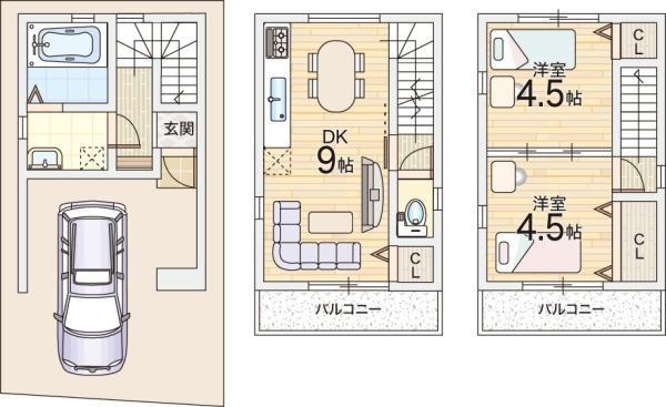 東大阪市大蓮東５丁目の土地