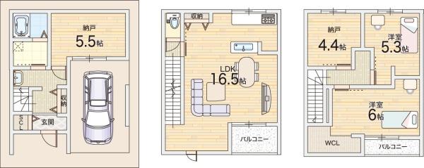 東大阪市花園東町２丁目の新築一戸建