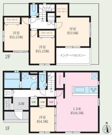 枚方市長尾東町2丁目の新築一戸建
