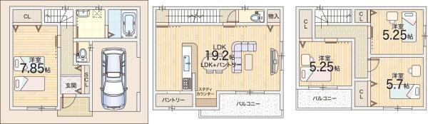 大阪市鶴見区徳庵１丁目の新築一戸建