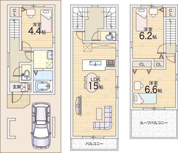 大阪市港区八幡屋４丁目の土地