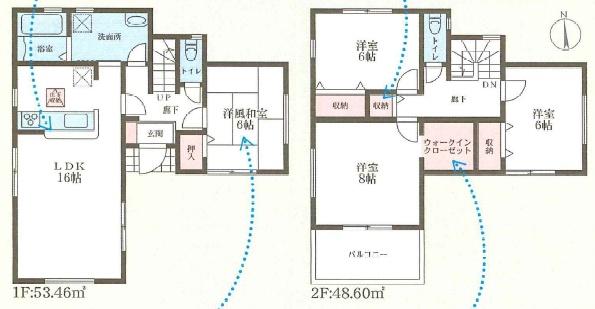 枚方市招提大谷３丁目の新築一戸建