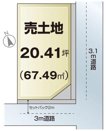 大阪市住之江区粉浜西２丁目の売土地