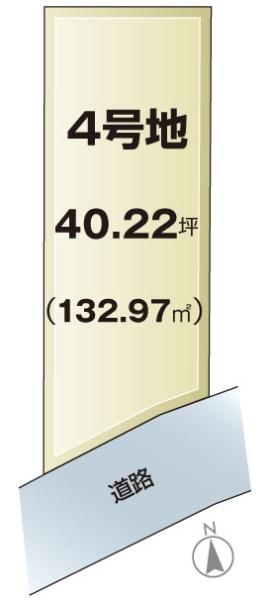 枚方市香里ケ丘12丁目の売土地