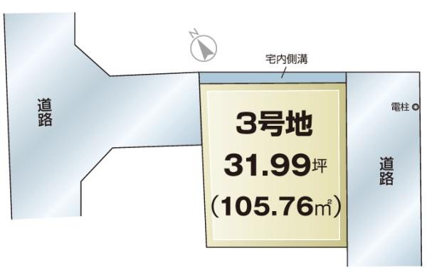 枚方市田口１丁目の土地