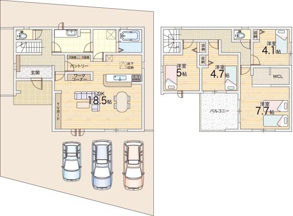 寝屋川市国松町の新築一戸建