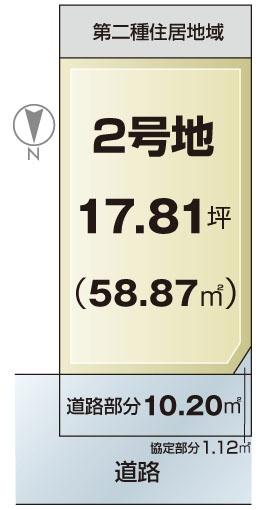 寝屋川市香里西之町の土地