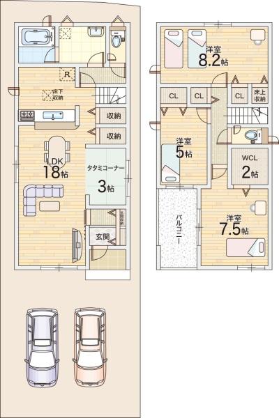 枚方市招提元町２丁目の新築一戸建