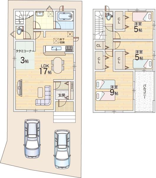 枚方市招提元町２丁目の新築一戸建
