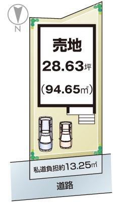 枚方市宮之下町の土地