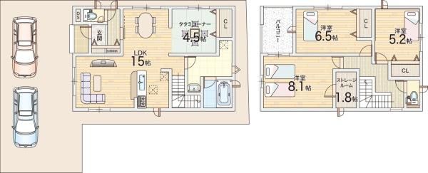 寝屋川市河北中町の新築一戸建