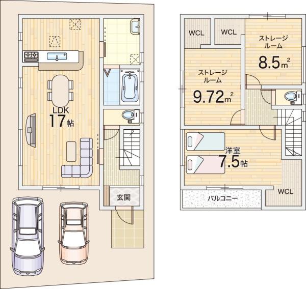 寝屋川市高柳栄町の新築一戸建