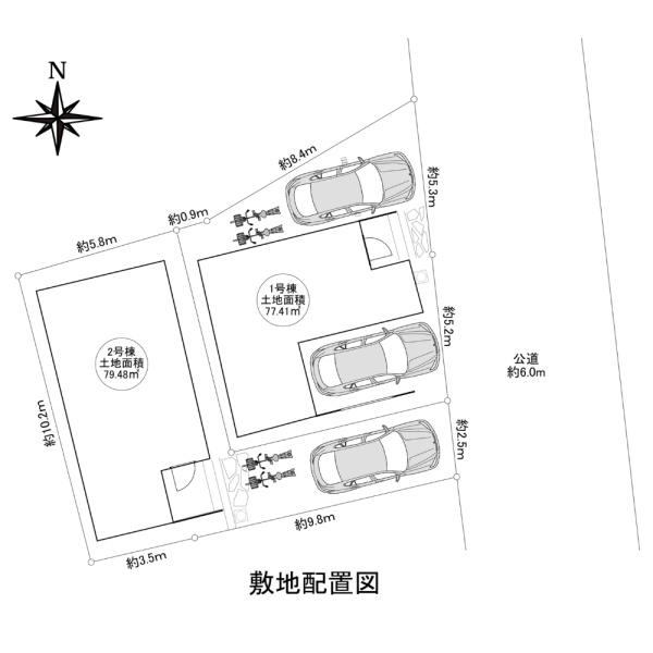 足立区綾瀬２丁目新築戸建１号棟