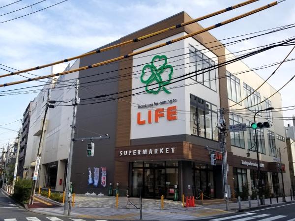 足立区梅島１丁目作業所（倉庫）付住宅(ライフ梅島駅前店)