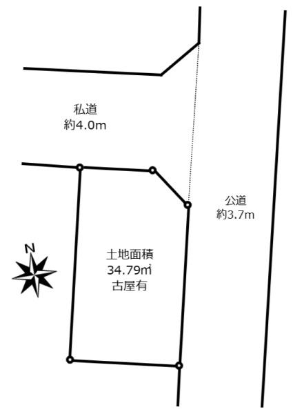 荒川区荒川５丁目の土地