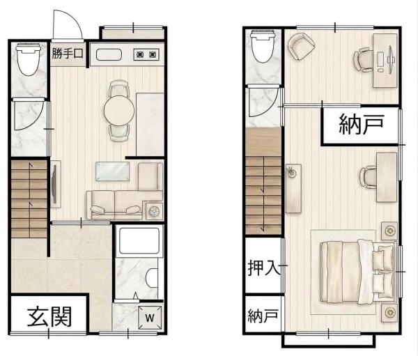 足立区興野2丁目連棟式戸建