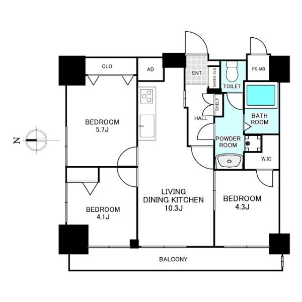 竹ノ塚マンション