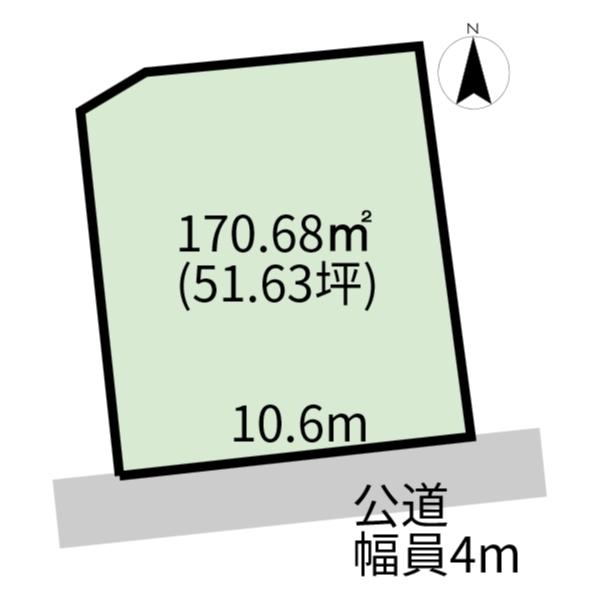 各務原市鵜沼朝日町５丁目の土地