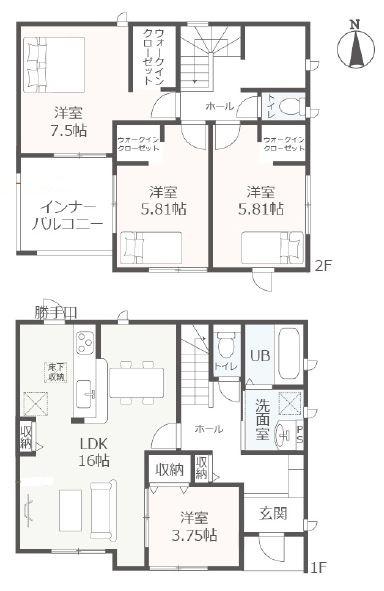 可児市広見下反田　3棟