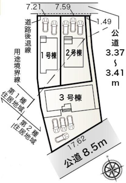 岐阜市野一色一丁目　3号棟