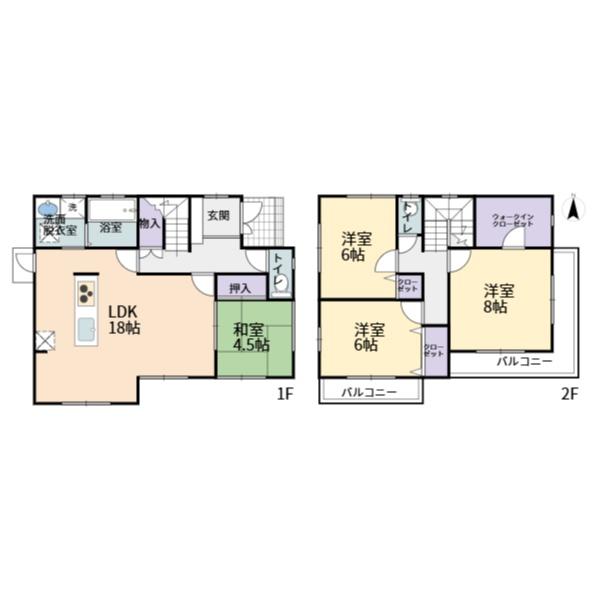 各務原市那加野畑町２丁目の中古一戸建