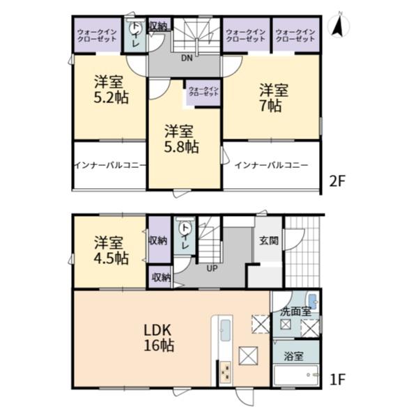 北方町加茂　2号棟