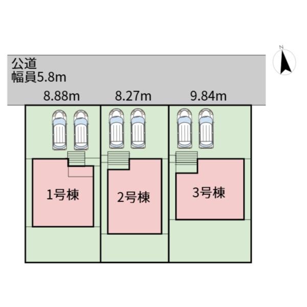 各務原市第3各務おがせ町　3号棟