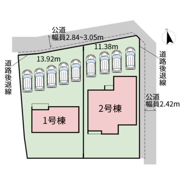 各務原市上中屋町　2号棟
