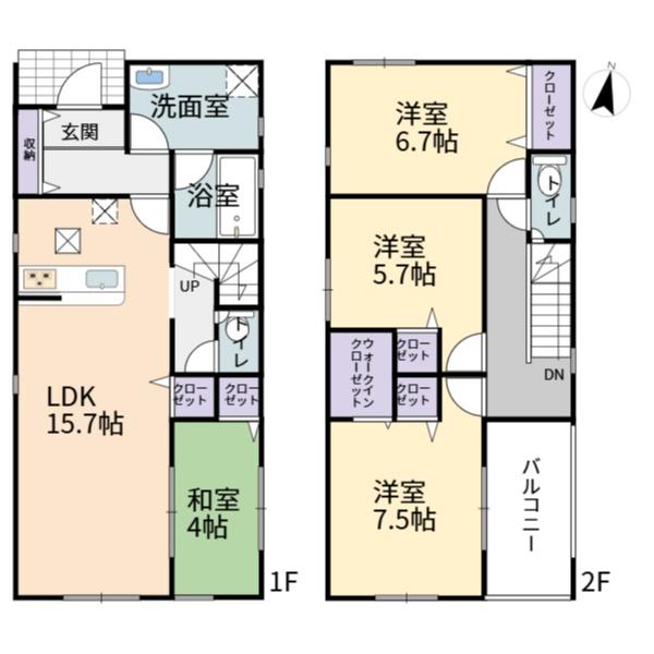 各務原市那加宮浦町第1　1号棟