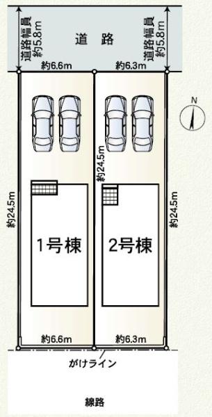 各務原市那加宮浦町第1　2号棟