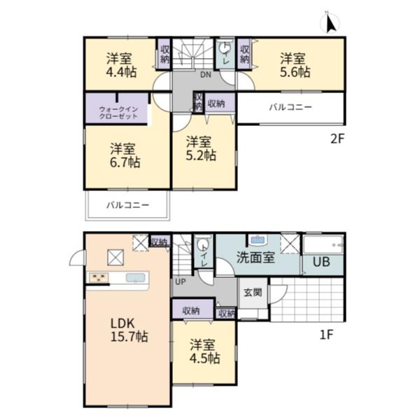 美濃加茂市加茂野町第5期 1号棟