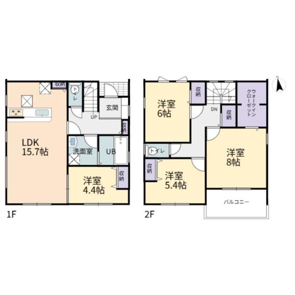 美濃加茂市加茂野町第6期　1号棟