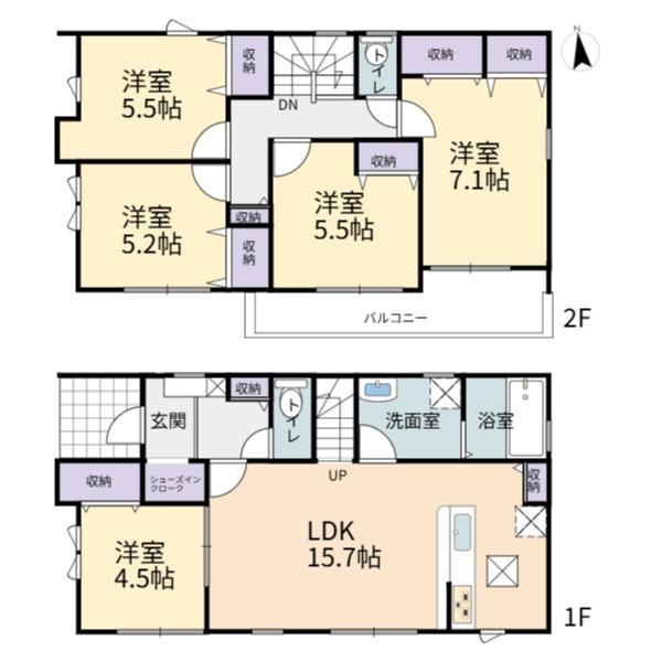 美濃加茂市島町２丁目の新築一戸建